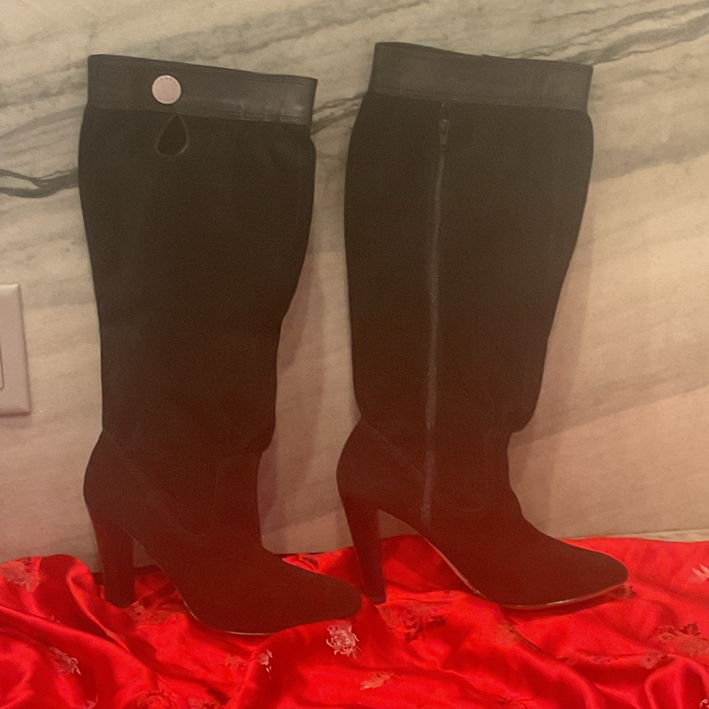 Michael Kors Black Heeled Boots